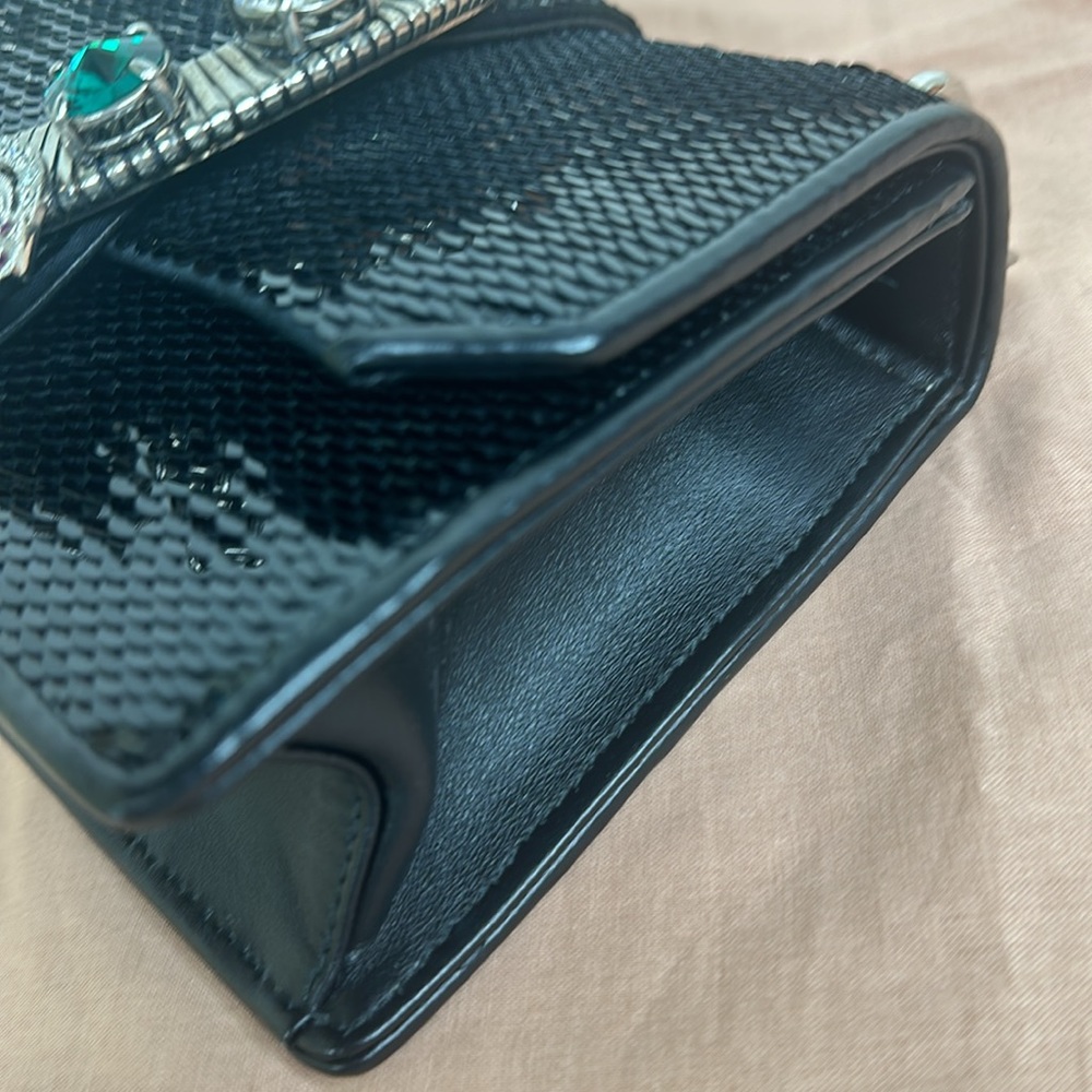 Miu Miu Tartan jeweled sequins crossbody bag - Picture 6 of 11